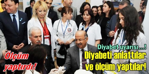 Diyabet etkinliği yapıldı