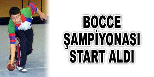 Bocce Şampiyonası Başladı