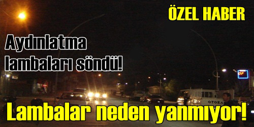 ŞEHİR KARANLIĞA BÜRÜNDÜ!