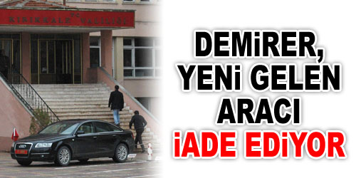 Vali, Aracı İade Ediyor