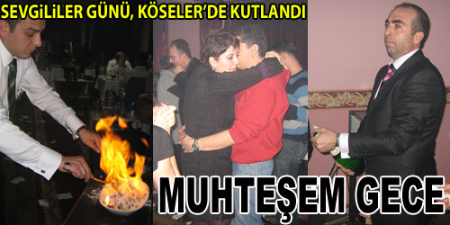 Sevgililer, Günlerini Kutladı
