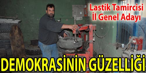 İl Genele Lastikçi Aday