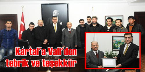 Kartal`a Tebrik Ve Teşekkür