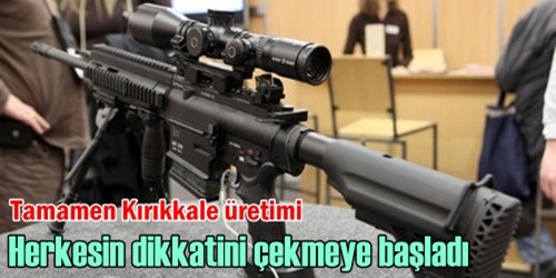 Yeni tüfek ilgi çekiyor!