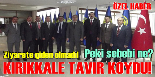 ZİYARETE GİDEN OLMADI!