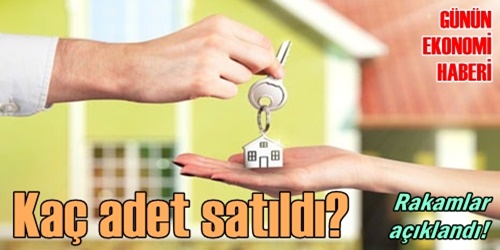 Ekim ayında 480 konut satıldı