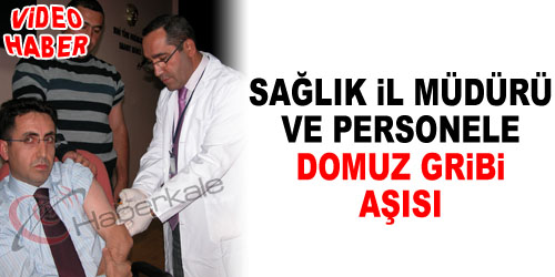 İlk Aşı Müdür ve Personele
