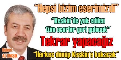  Hepsi bizim eserimizdi
