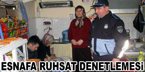 Esnafa Bir Dizi Denetleme