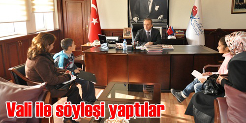 Çocuklar Söyleşi Yaptı