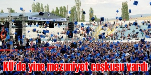 Mezuniyet töreni yapıldı