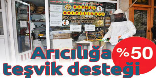 Arıcılığa %50 Teşvik Desteği