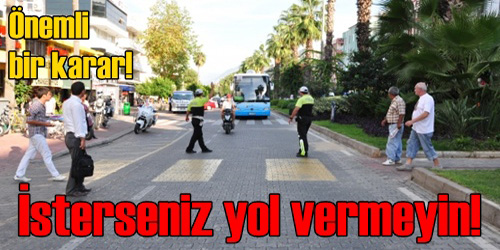 Yol Vermeyen Yandı!