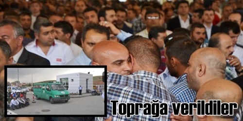 Cenazeler toprağa verildi