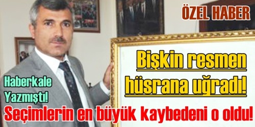 Resmen hüsrana uğradı!