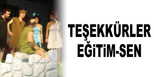 Eğitim-Sen`den Tiyatro Gösterimi