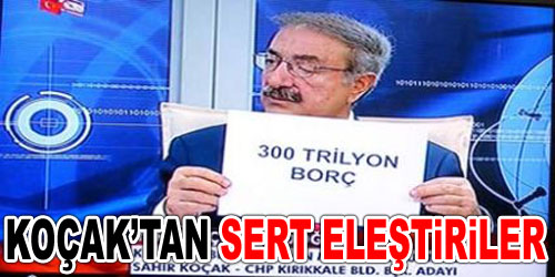 Koçak, Korkmaz`ı Sert Eleştirdi