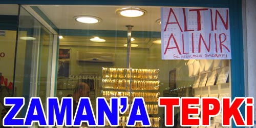 Altın Almıyorlar Haberine Tepki