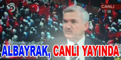 Albayrak, TV 5`te Konuştu