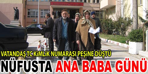 TC Kimlik No İzdihamı