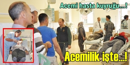 Acemilik işte!