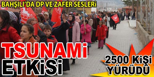 Tekin`den Dev Yürüyüş