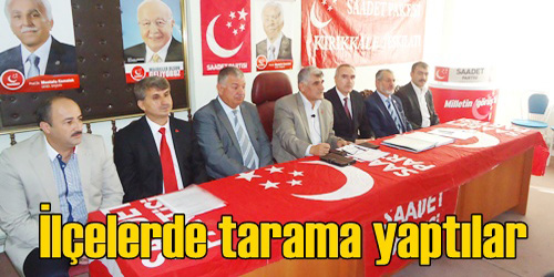 Çalışmaya Hız Verdiler