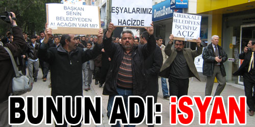 İşçiler Yine Eylem Yaptı