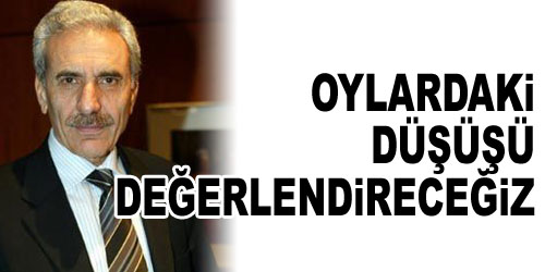AKP, Oy Kaybını Tartışıyor