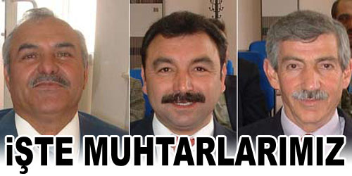 İşte Kırıkkale Merkez`in Muhtarları