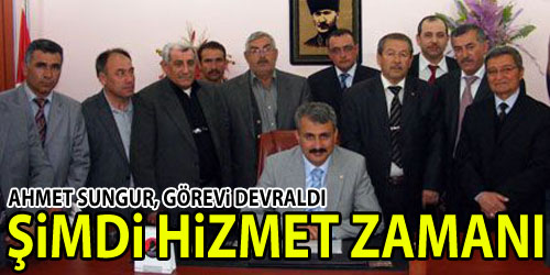 Ahmet Sungur, Resmen Başkan
