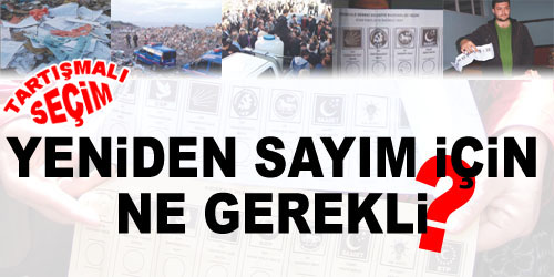 Vatandaş, Yeniden Sayım Diyor