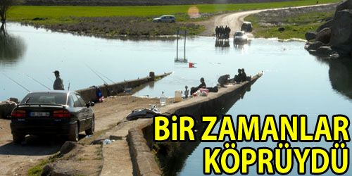 Tarihi Köprü Sular Altında