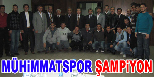 Mühimmatspor Şampiyonluğu Kutladı