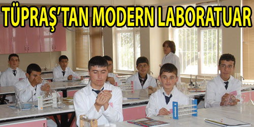 TÜPRAŞ`tan Modern Laboratuar