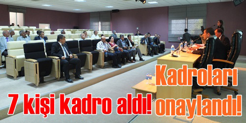 Sözleşmeliler Kadrolu Oldu