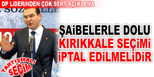 Kırıkkale Seçimleri İptal Edilmeli