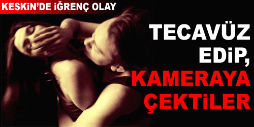 Keskin`de İğrenç Olay