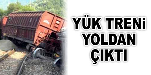 Yük Treni Yoldan Çıktı