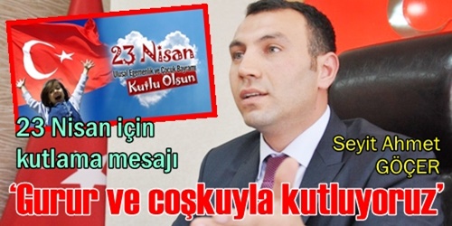 Gurur ve coşkuyla kutluyoruz