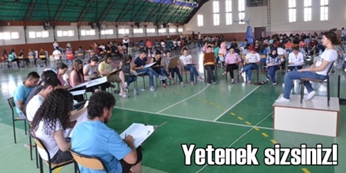 Yetenek sizsiniz!