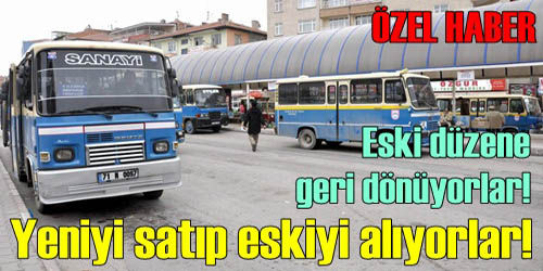 Eski Düzene Geri Dönüyorlar