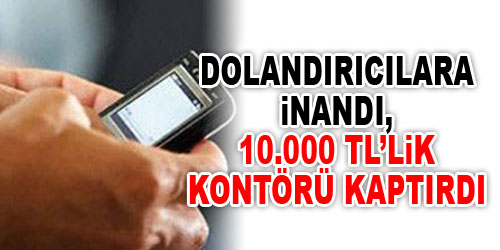 İlginç Kontör Hırsızlığı