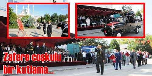 Coşkuyla kutlandı