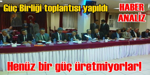 POLİSEVİNDE TOPLANDILAR