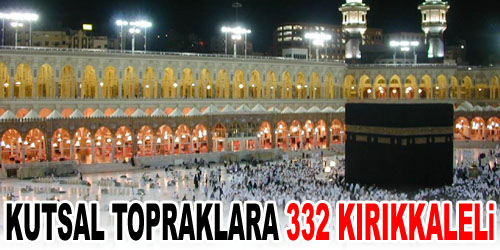 Kırıkkale`den Hacca 332 Kişi
