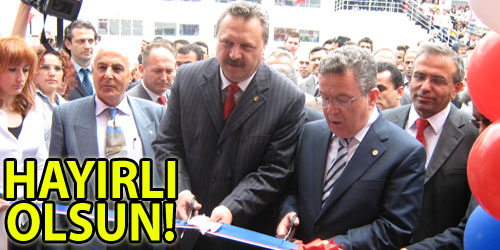 Üniversitede YÖK Başkanlı Açılış