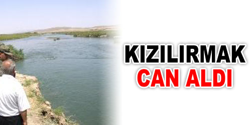 Kızılırmak`a Giren Genç Boğuldu