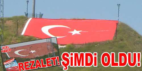 Anıt Bayrak Restore Edildi