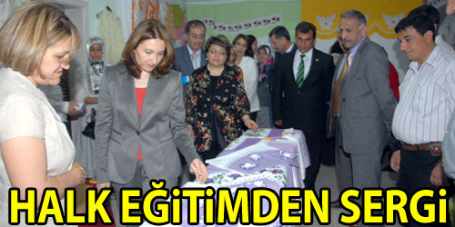 Halk Eğitimden Sergi